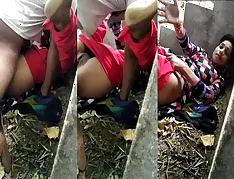 Outdoor sex with a twist: hardcore outdoor pussy fucking | hardcore,outdoor,pussy